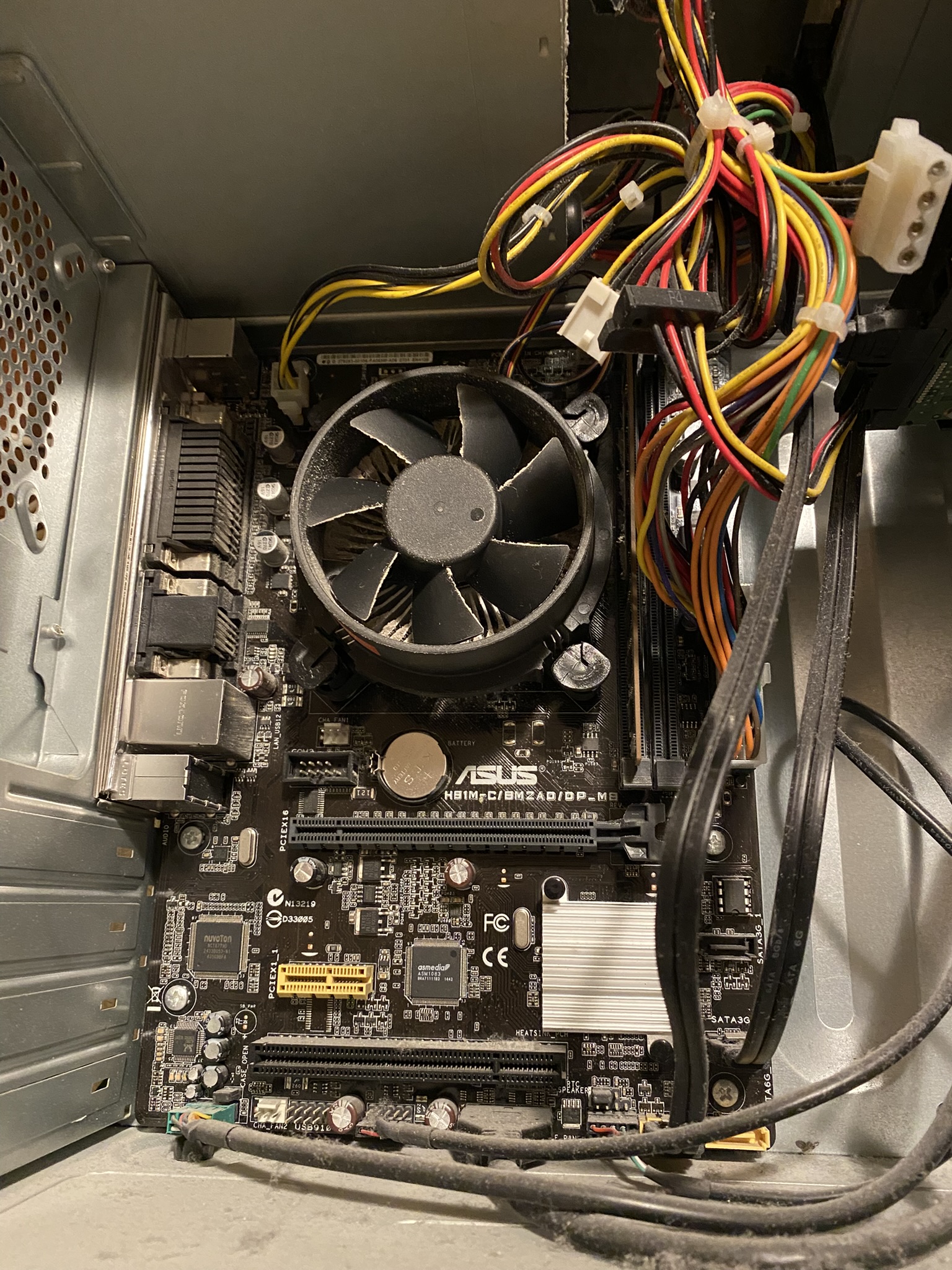 Intervento hardware su desktop PC
